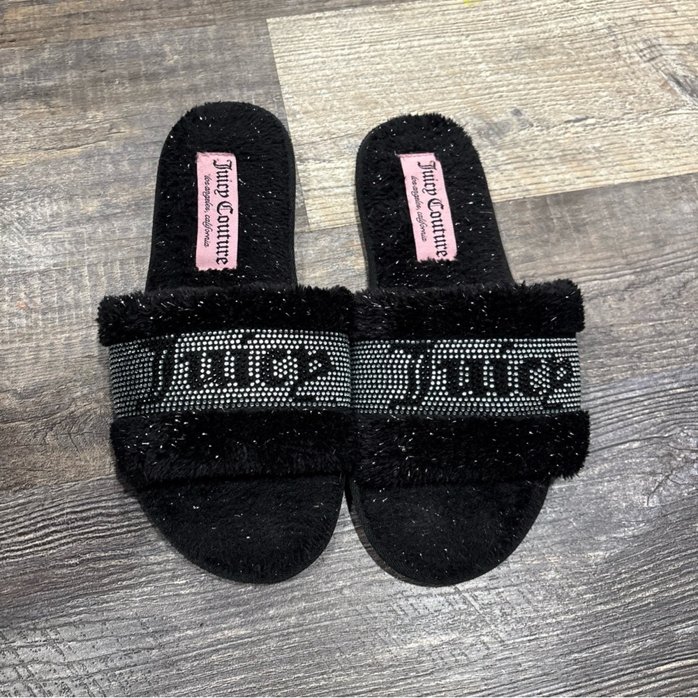 Juicy Couture Slippers Girls Size Small Gravity 2